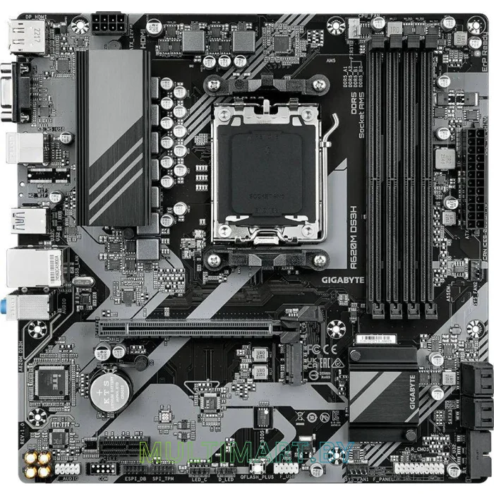 Материнская плата Gigabyte A620M DS3H (rev. 1.1)